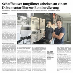 Zeitungsartikel Schaffhauser Nachrichten